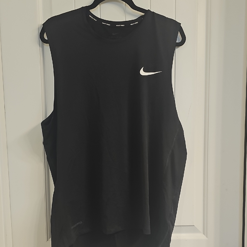 Nike Mens Black Muscle Tee